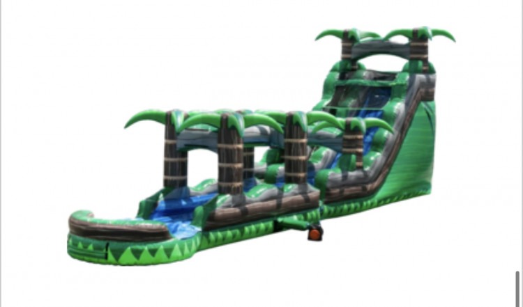 18ft congo water slide with slipnslide