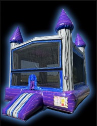 Crystal castle bounce house