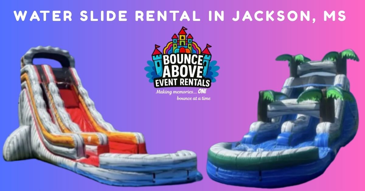 Water Slide Rental In Jackson, MS - Bounce Above Event Rentals
