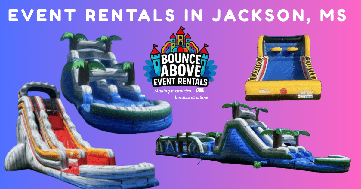 Event Rentals In Jackson, MS - Bounce Above Event Rentals