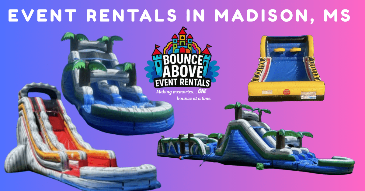 Event Rentals In Madison, MS - Bounce Above Event Rentals